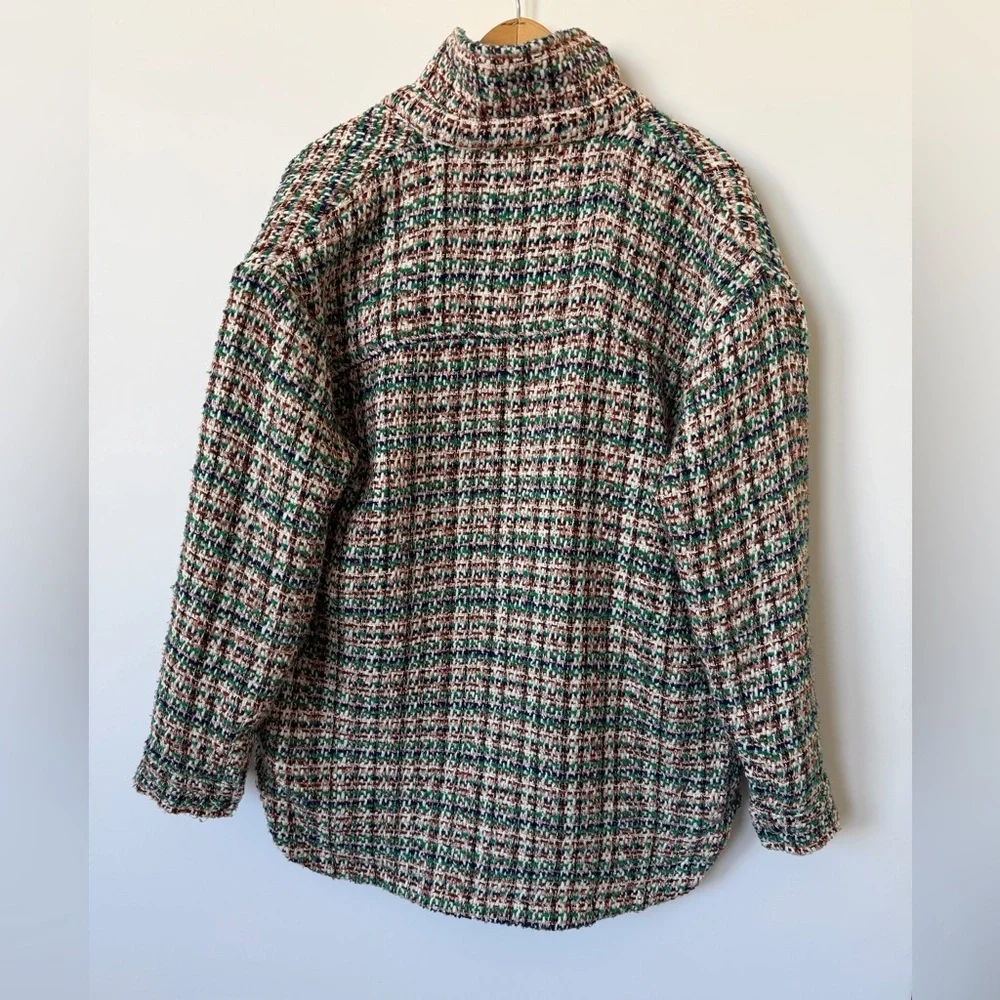 APPARIS Bart Tweed Shacket - Picture 4 of 10